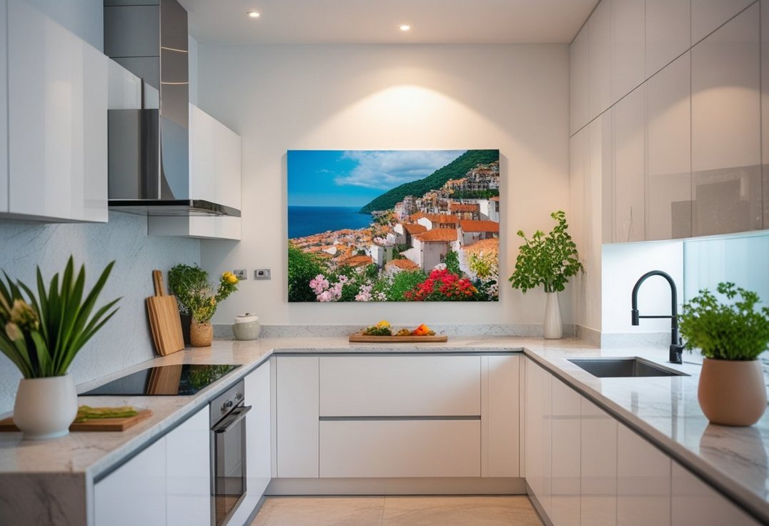 Sådan skaber du et personligt køkken med foto på lærred af høj kvalitet